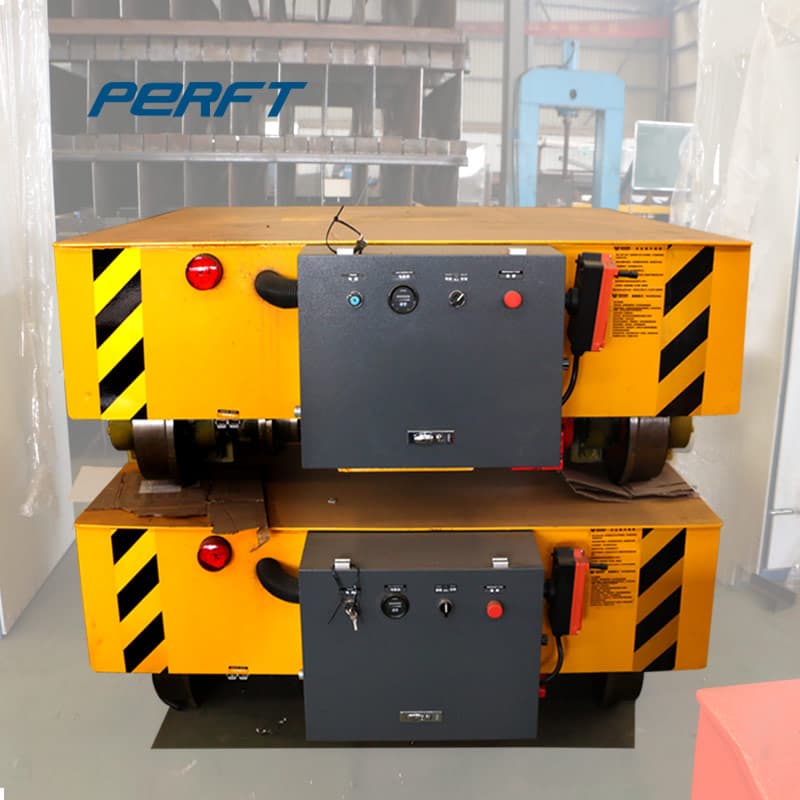 battery transfer cart for steel coil transport